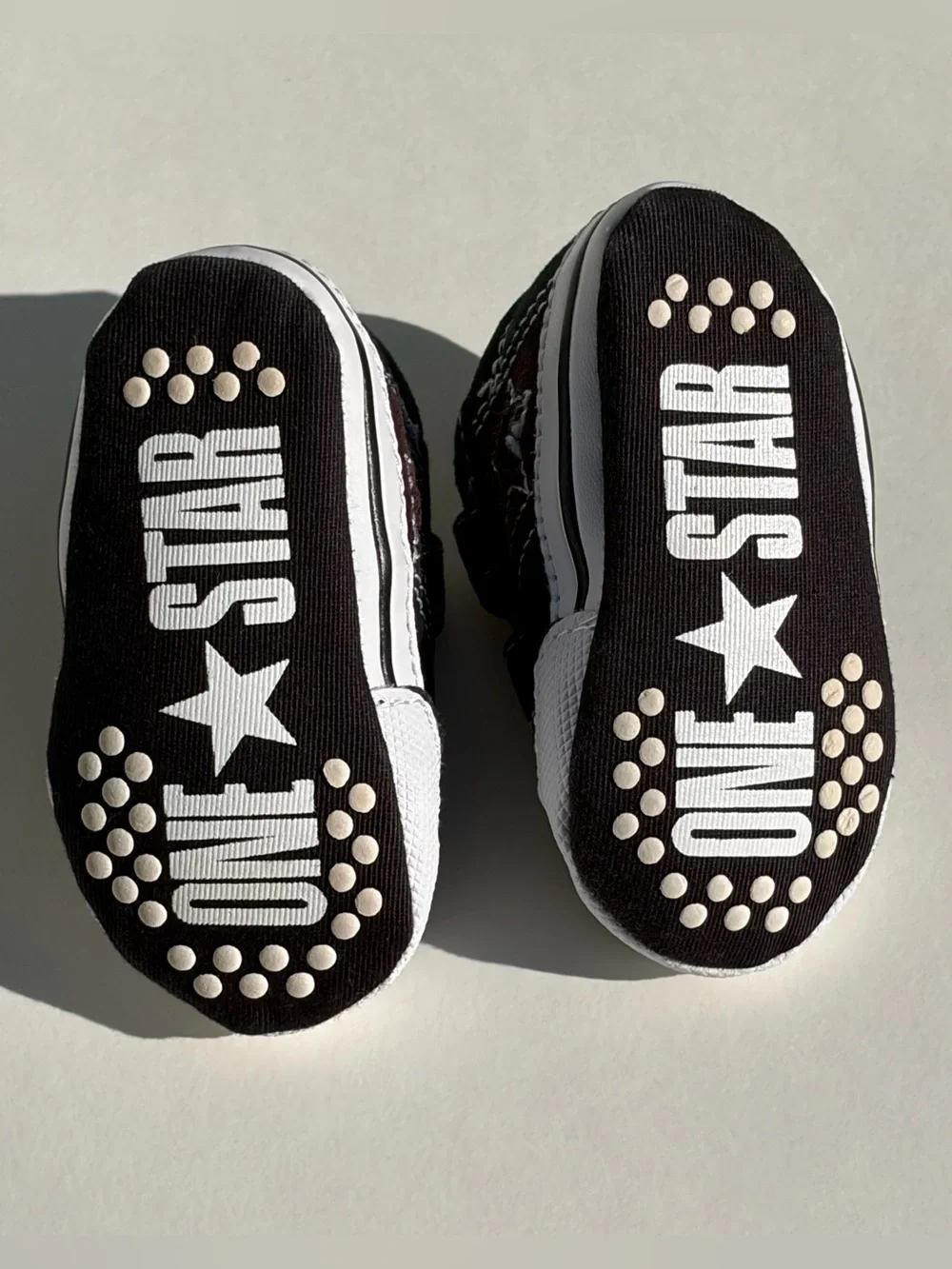 Converse One Star Crib Sneakers Brown‎ / Black Infant Baby 1